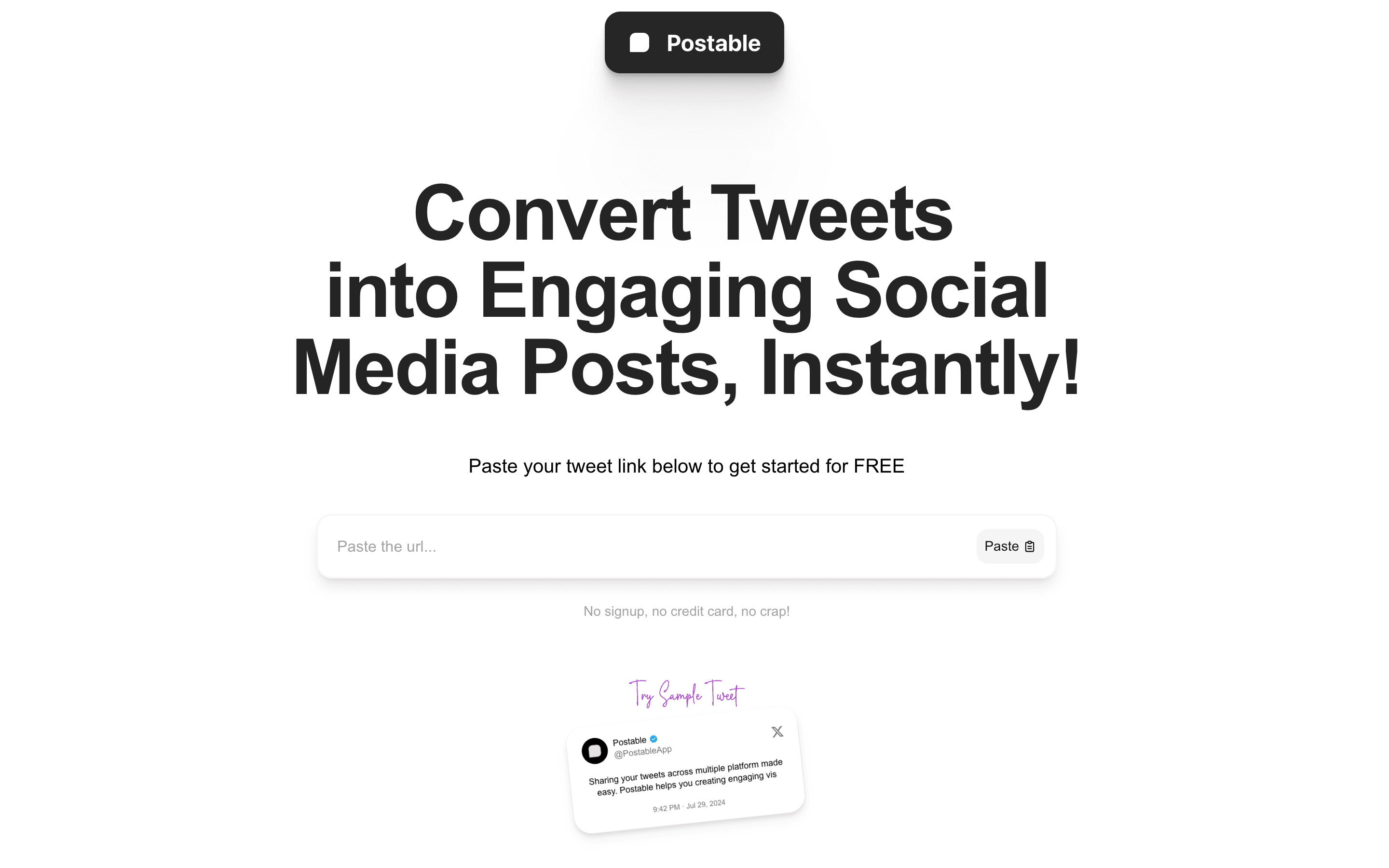 Landing-page